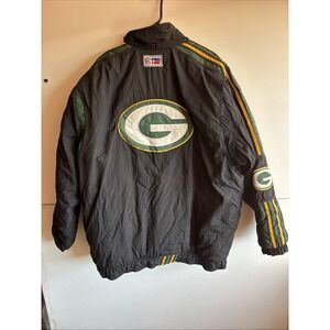 Starter NFL Green Bay Packers Puffer Jacket Mens Size XXL Vintage 90s Pro Line